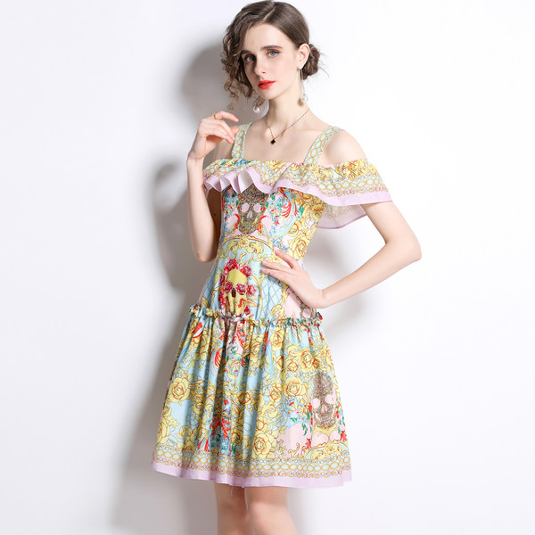 ชุดเดรสเรียบหรูดูแพง เดรสแบรนด์ DG Boutique