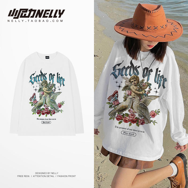 เสื้อยืดคอกลม ผู้ชาย เสื้อยืดผู้ชายเกาหลี เสื้อยืดเกาหลี แบรนด์ NELLY