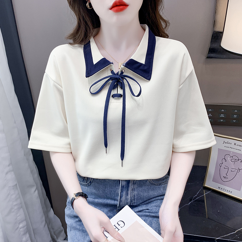 เสื้อผ้าวัยรุ่นเกาหลี เสื้อยืดวัยรุ่นผู้หญิง มีขนาด S M L XL