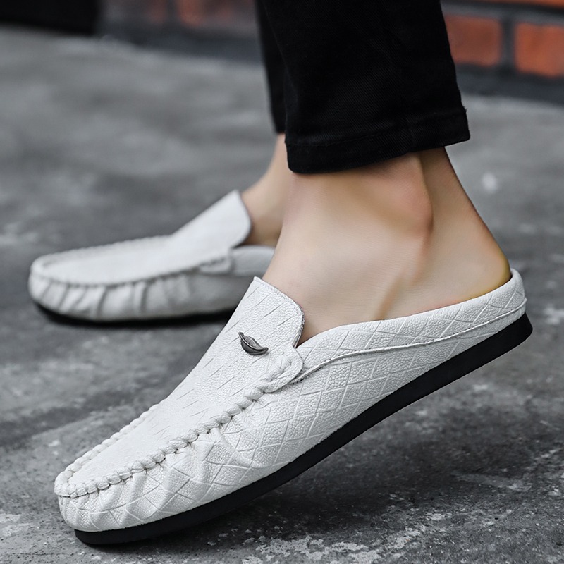 รองเท้าหนังผู้ชาย มีไซส์39-44 รองเท้าโลฟเฟอร์ชาย Slip-On Shoes