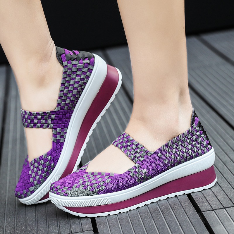 รองเท้าผ้าใบ รองเท้าลำลอง รองเท้าผ้าใบลำลอง รองเท้าแฟชั่นแบบสวม Slipper Shop