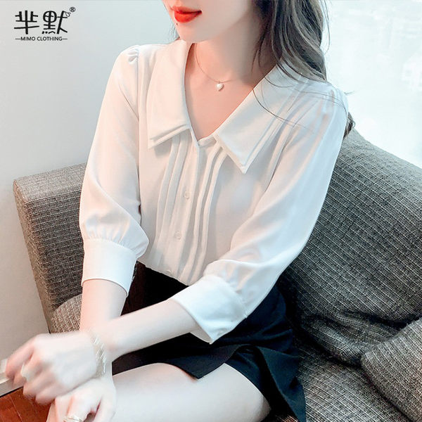 เสื้อชีฟองเกาหลี เสื้อชีฟองสวยๆ