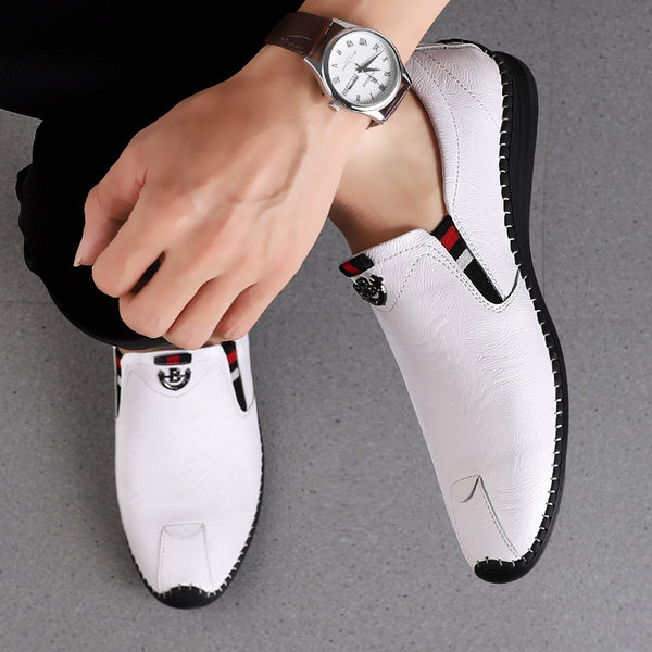 รองเท้าหนังผู้ชาย มีไซส์39-44 รองเท้าโลฟเฟอร์ชาย Slip-On Shoes