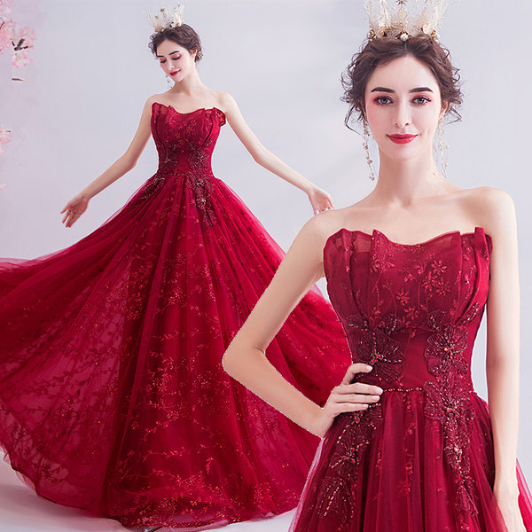 ชุดราตรี ชุดออกงาน ดีไซน์หรู แบรนด์ Angel