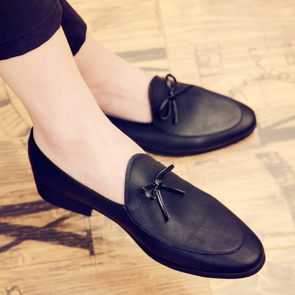 รองเท้าหนังผู้ชาย มีไซส์39-44 รองเท้าโลฟเฟอร์ชาย Slip-On Shoes