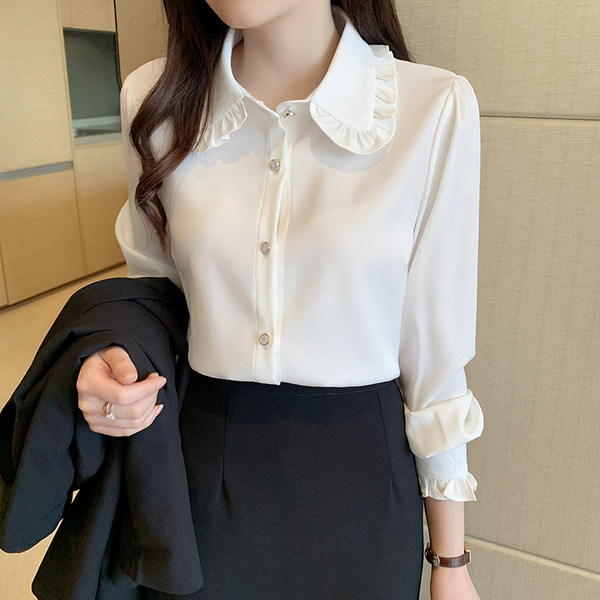 เสื้อชีฟองเกาหลี เสื้อชีฟองสวยๆ