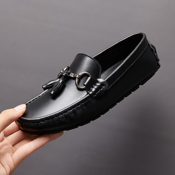 รองเท้าหนังผู้ชาย มีไซส์39-44 รองเท้าโลฟเฟอร์ชาย Slip-On Shoes
