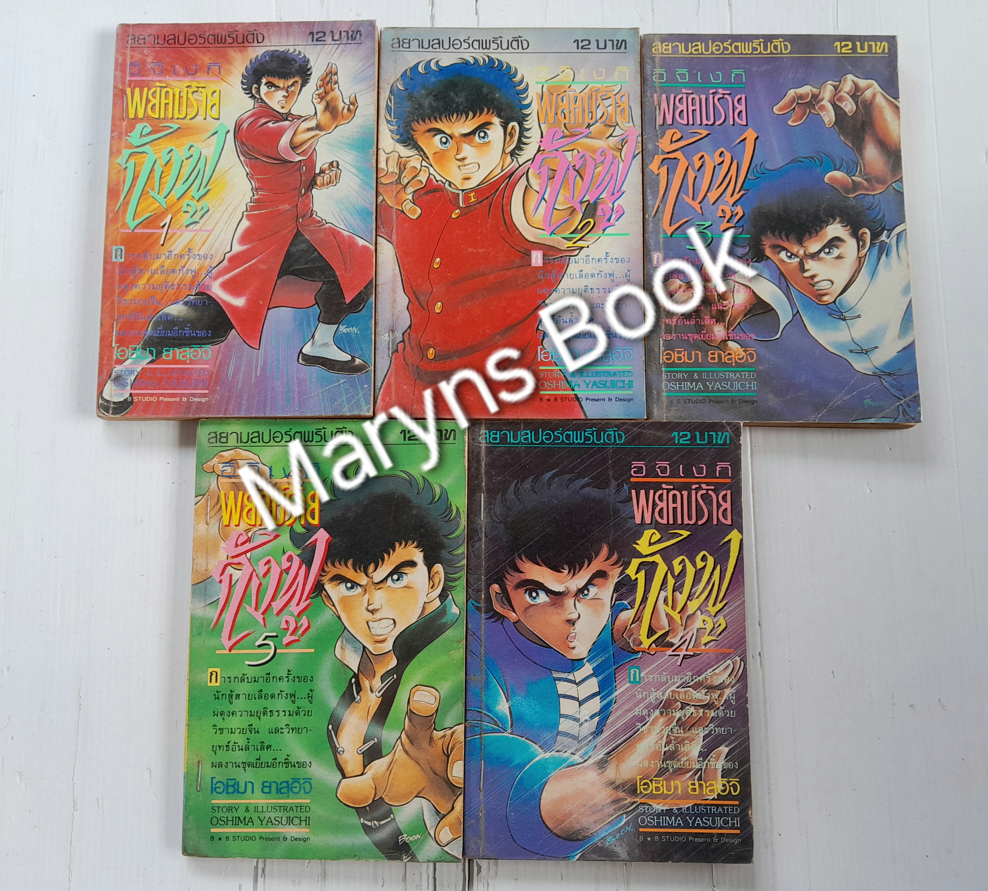 พยัคฆ์ร้ายกังฟู ภาค 2 (5 เล่มจบ) / Yoshima Yasuichi