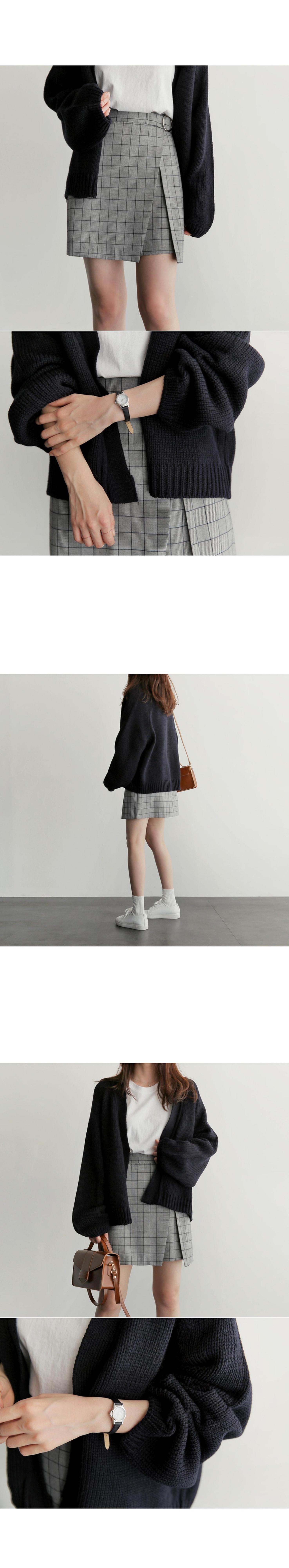 เสื้อคลุมกันหนาว ไหมพรมถัก ตัวสั้นทรงสวย พร้อมส่ง สีดำ