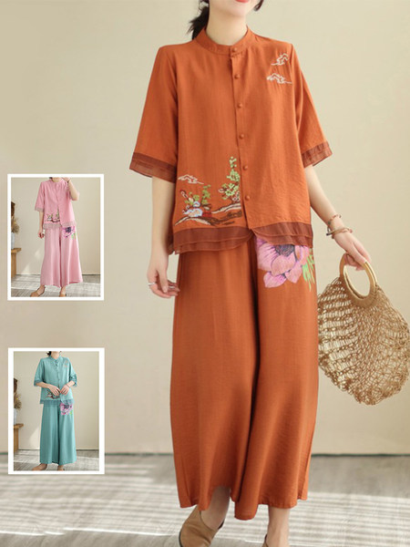 เสื้อลินิน เสื้อผ้าฝ้ายลินิน เสื้อเชิ้ตผ้าลินิน