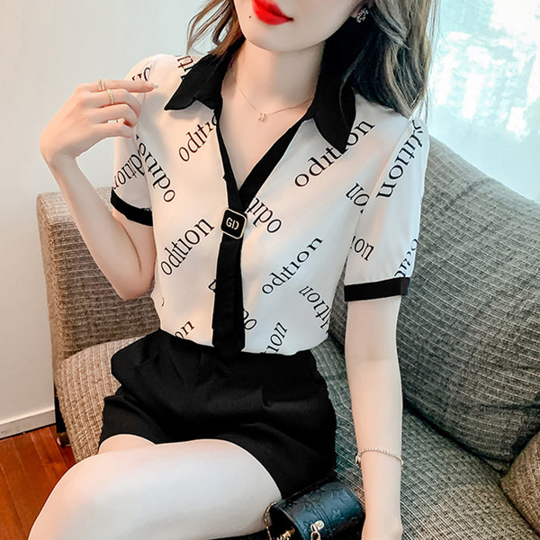 เสื้อชีฟองเกาหลี เสื้อชีฟองสวยๆ
