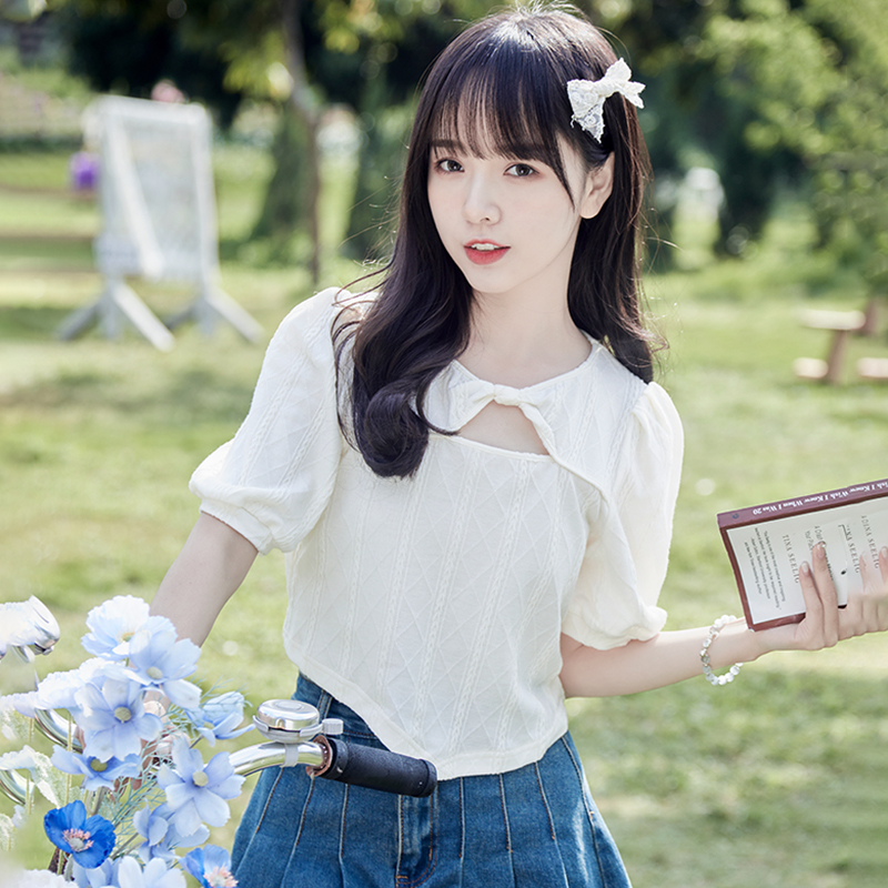เสื้อผ้าวัยรุ่นเกาหลี เสื้อยืดวัยรุ่นผู้หญิง มีขนาด S M L XL