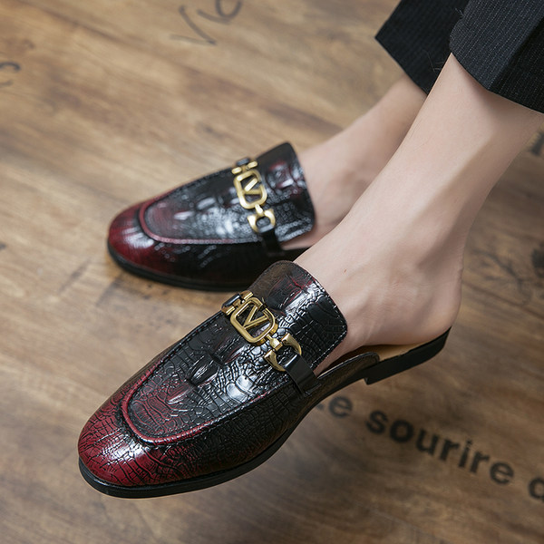 รองเท้าหนังผู้ชาย มีไซส์39-44 รองเท้าโลฟเฟอร์ชาย Slip-On Shoes