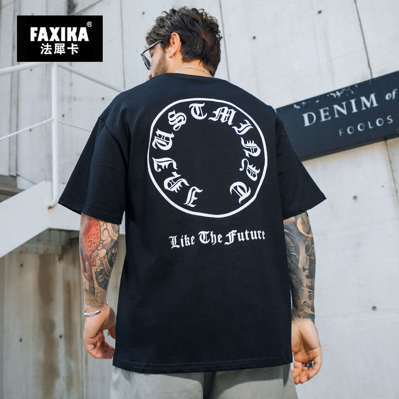 เสื้อยืดผู้ชายอ้วน S-5XL(อกเสื้อ39-51นิ้ว)