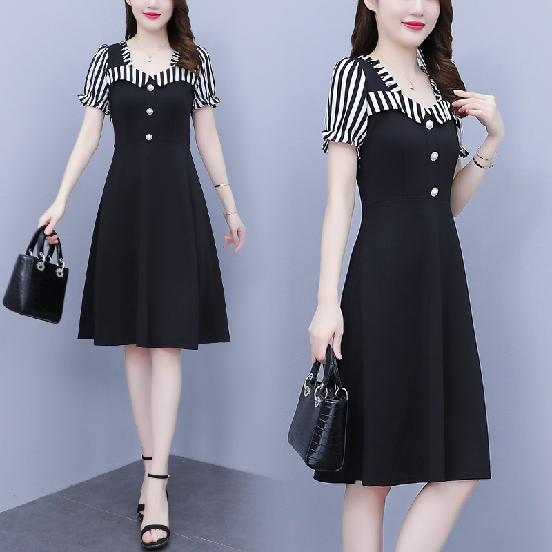 เดรสสาวอวบ มีไซส์ L-4XLอกเสื้อ 38-47 นิ้ว ใส่ได้ทั้งสาวหุ่นดีน่ารักจนถึงสาวอวบพลัสไซส์ จัดส่งฟรี! ทักแชทสั่งซื้อ