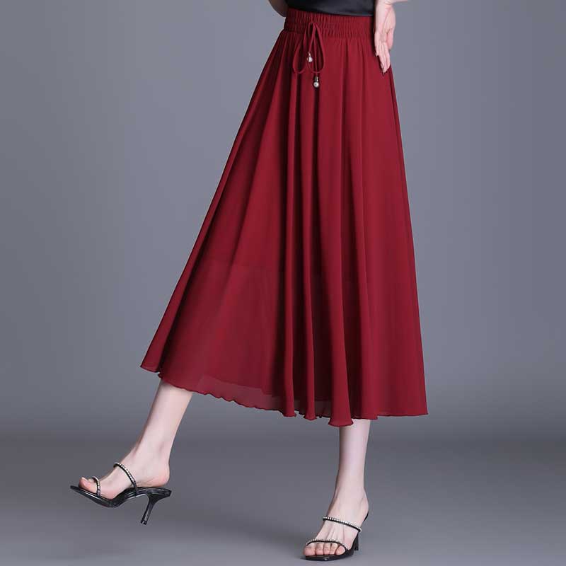 กระโปรงยาว กระโปรงยาวทรงเอ กระโปรงทำงาน