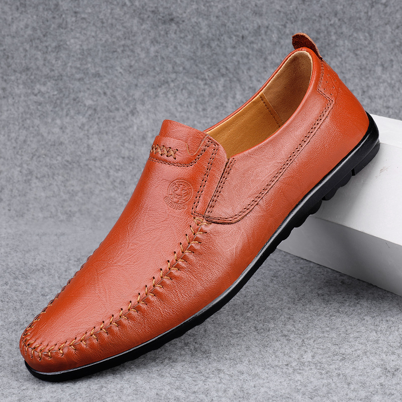 รองเท้าหนังผู้ชาย มีไซส์39-44 รองเท้าโลฟเฟอร์ชาย Slip-On Shoes