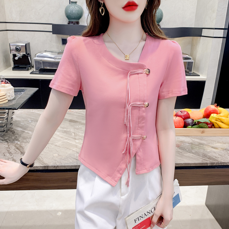 เสื้อผ้าวัยรุ่นเกาหลี เสื้อยืดวัยรุ่นผู้หญิง มีขนาด S M L XL