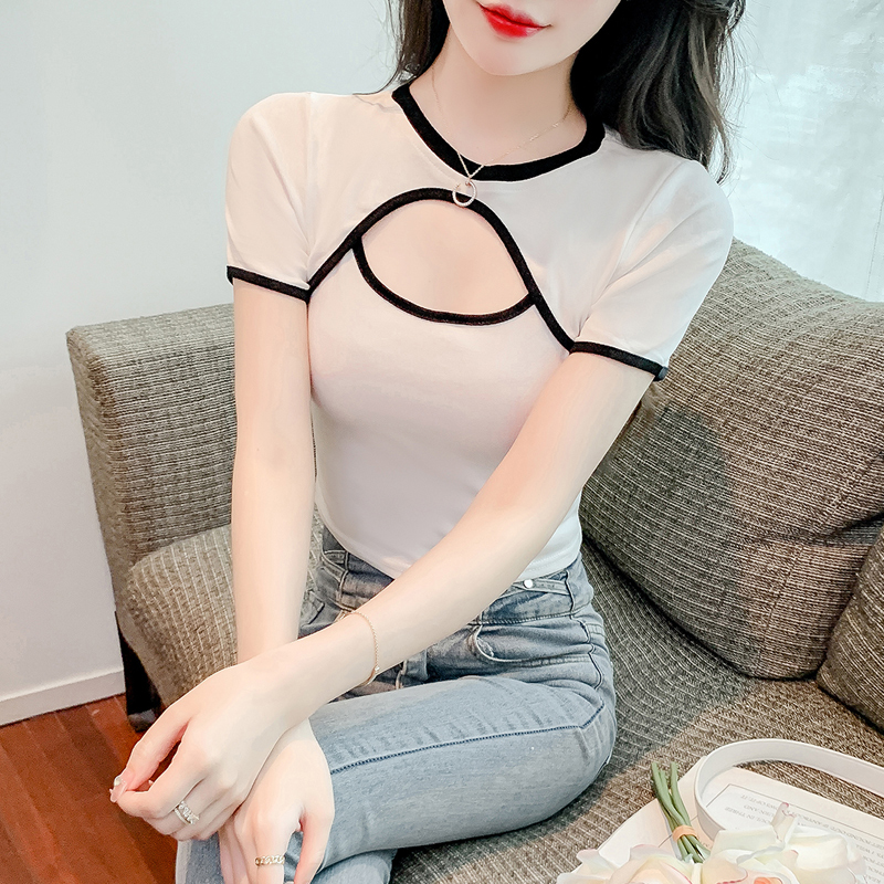 เสื้อผ้าวัยรุ่นเกาหลี เสื้อยืดวัยรุ่นผู้หญิง มีขนาด S M L XL