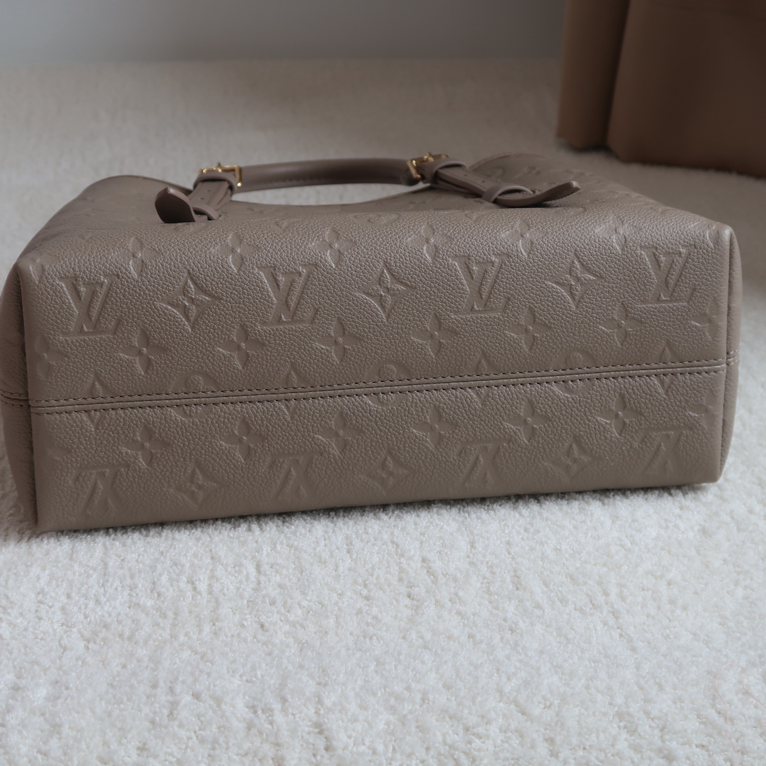 Louis Vuitton Beige Monogram Empreinte Babylone Tote PM (ใบเสร็จไทย 12 วัน)