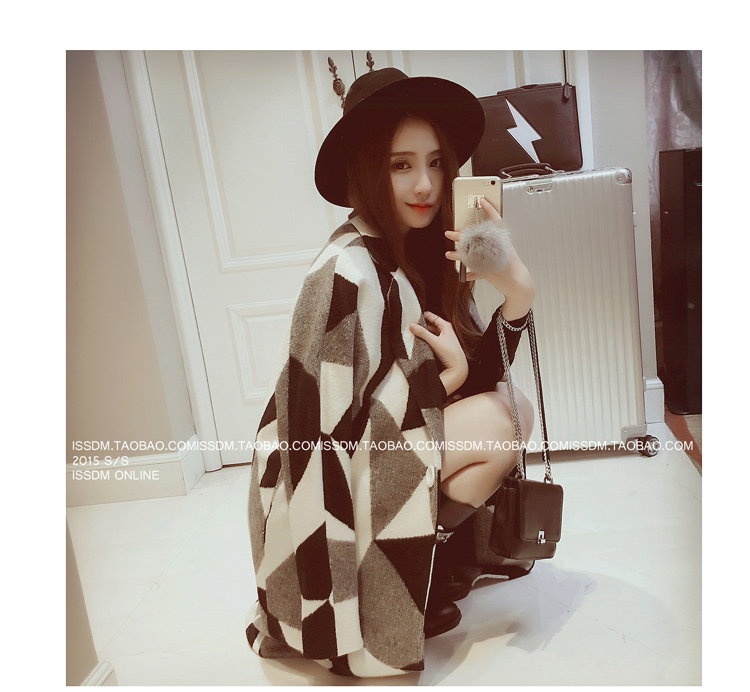 เสื้อโค้ทกันหนาว ทอลาย ดีไซน์เก๋ มีสไตล์ งานดี ขนสังเคราะห์ เนื้อนุ่มละเอียด ไม่บาง บุซับในกันลม พร้อมส่งค่า same pic