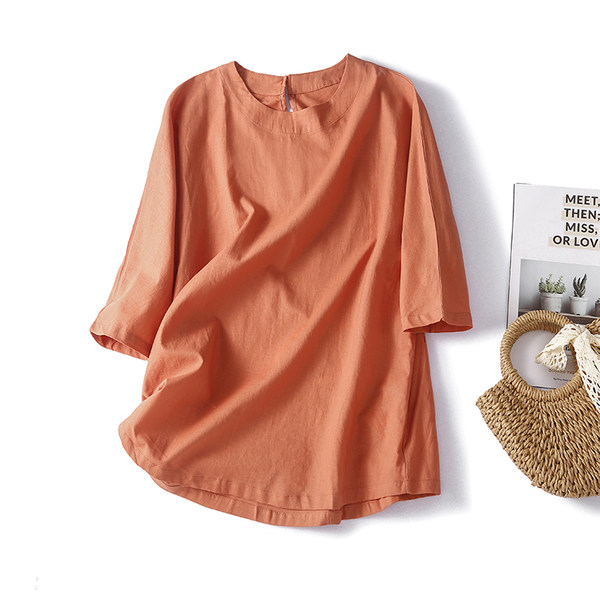 เสื้อลินิน แบบเสื้อสวยๆ เสื้อผ้าฝ้ายลินิน เสื้อเชิ้ตผ้าลินิน BY LININ