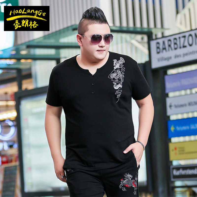 เสื้อยืดผู้ชายอ้วน S-5XL(อกเสื้อ39-51นิ้ว)