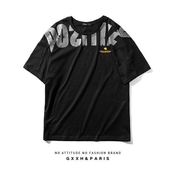 เสื้อยืดผู้ชายอ้วน S-5XL(อกเสื้อ39-51นิ้ว)