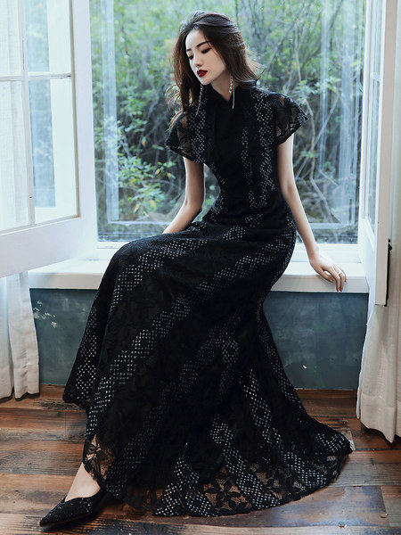 ชุดราตรี ชุดออกงาน ดีไซน์หรู แบรนด์ Angel