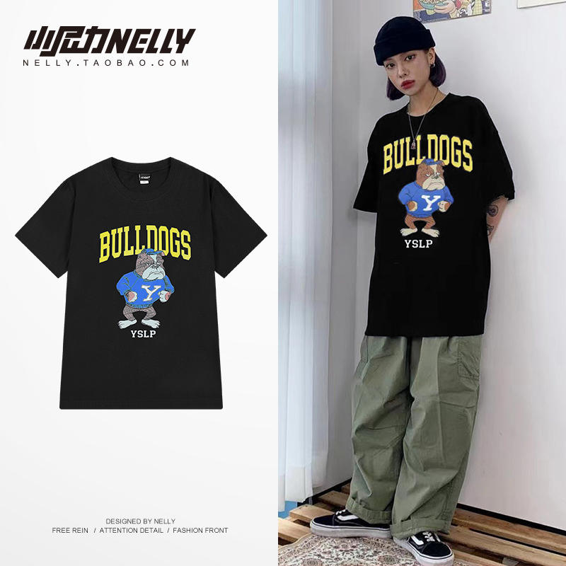 เสื้อยืดคอกลม ผู้ชาย เสื้อยืดผู้ชายเกาหลี เสื้อยืดเกาหลี แบรนด์ NELLY