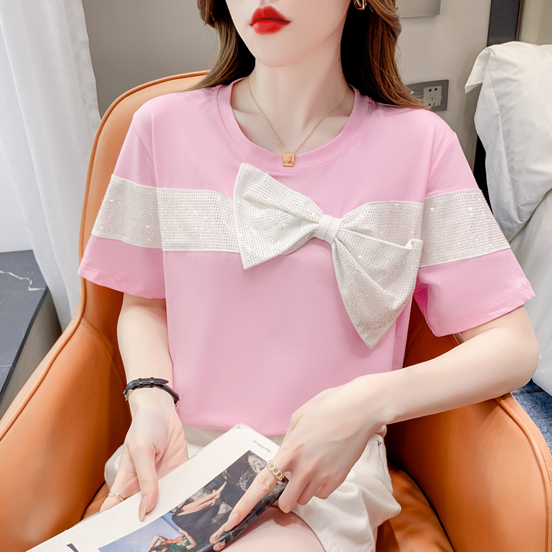 เสื้อผ้าวัยรุ่นเกาหลี เสื้อยืดวัยรุ่นผู้หญิง มีขนาด S M L XL