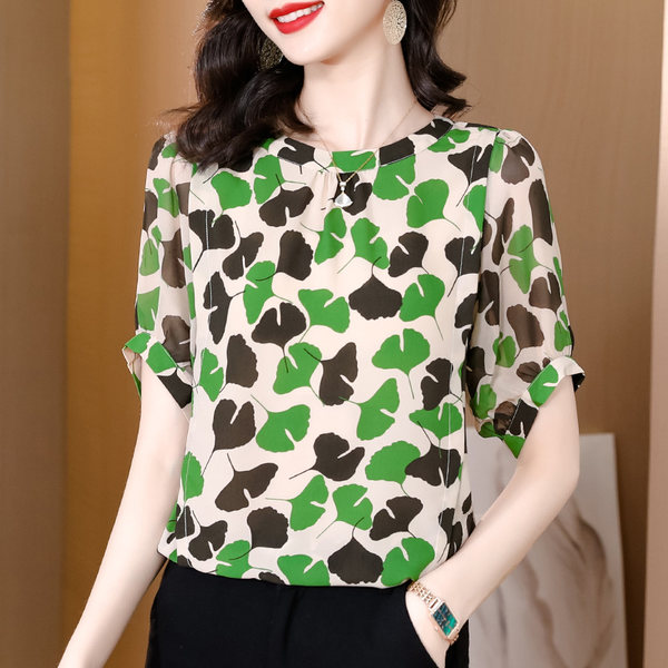 เสื้อชีฟองเกาหลี เสื้อชีฟองสวยๆ