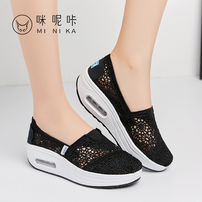 รองเท้าผ้าใบ รองเท้าลำลอง รองเท้าผ้าใบลำลอง รองเท้าแฟชั่นแบบสวม Slipper Shop