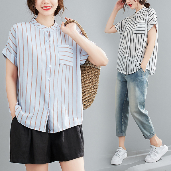 เสื้อผ้าฝ้าย เสื้อผ้าลินิน สไตล์ฤดูร้อน BY Lian Zhi Cotton and linen art สไตล์VINTAGE มีขนาดไซส์อกประมาณ 35-40 นิ้ว