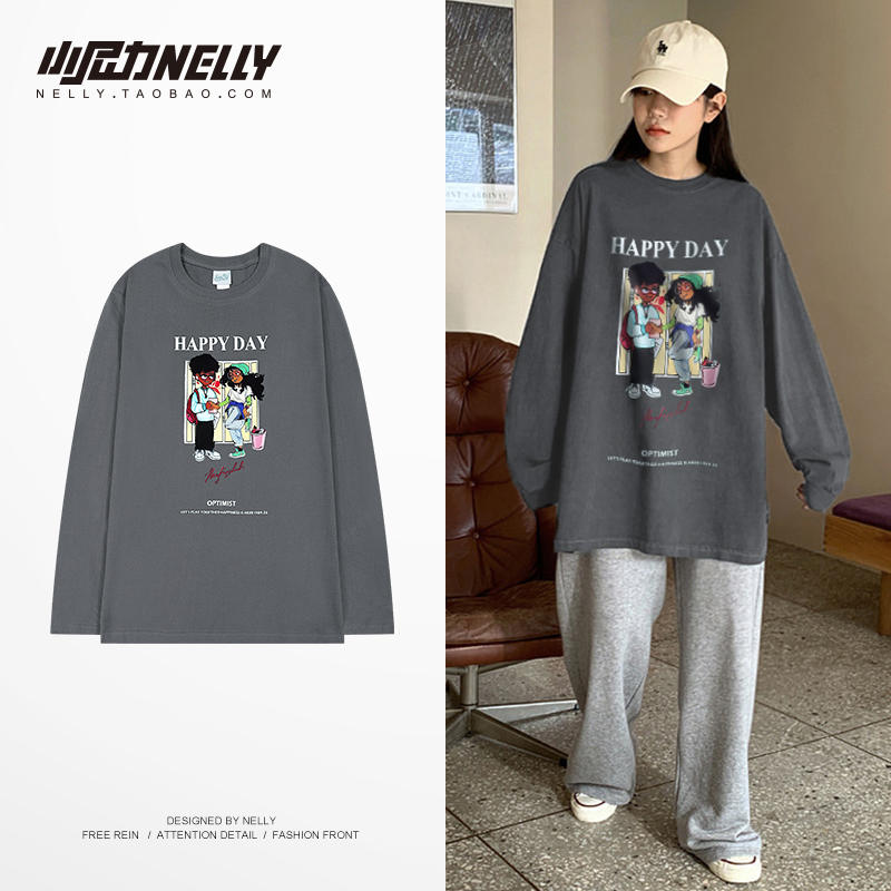 เสื้อยืดคอกลม ผู้ชาย เสื้อยืดผู้ชายเกาหลี เสื้อยืดเกาหลี แบรนด์ NELLY