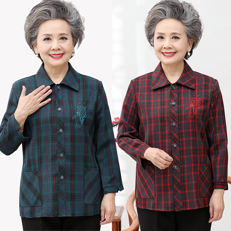 เสื้อคุณยาย เสื้อผู้วัยอายุ60-70ปี เสื้ออาม่า เสื้อผู้สูงอายุ