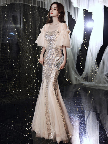ชุดราตรี ชุดราตรีสวยหรู แบบ ทันสมัย Evening dress