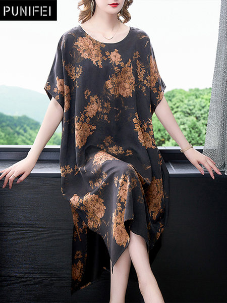 เดรสวัยผู้ใหญ่40-60ปี เดรสคุณแม่ ชุดเดรสทำงานวัยผู้ใหญ่ แบรนด์ MAMA DRESS