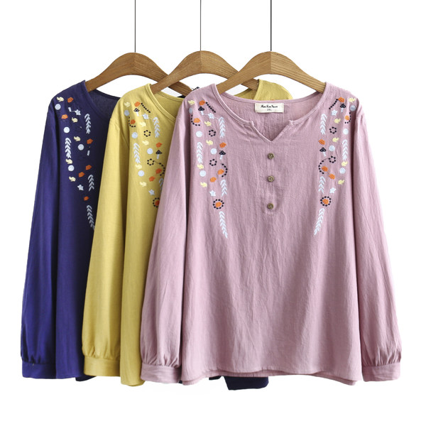 เสื้อลินินสไตล์ผู้ใหญ่ เสื้อคุณแม่ เสื้อผู้ใหญ่ แบรนด์ LININ