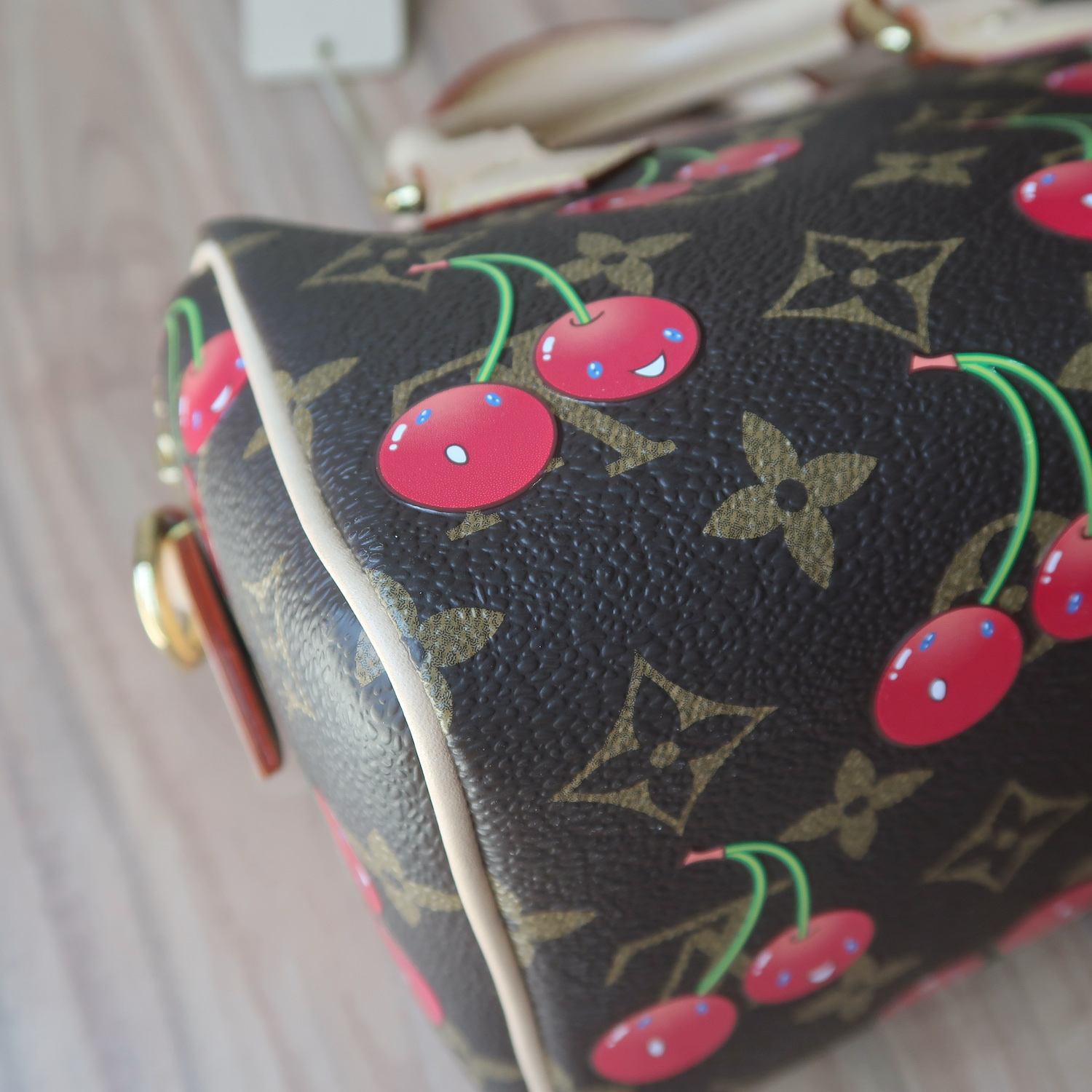 Louis Vuitton X Murakami Monogram Cherry Speedy 20 Ban"