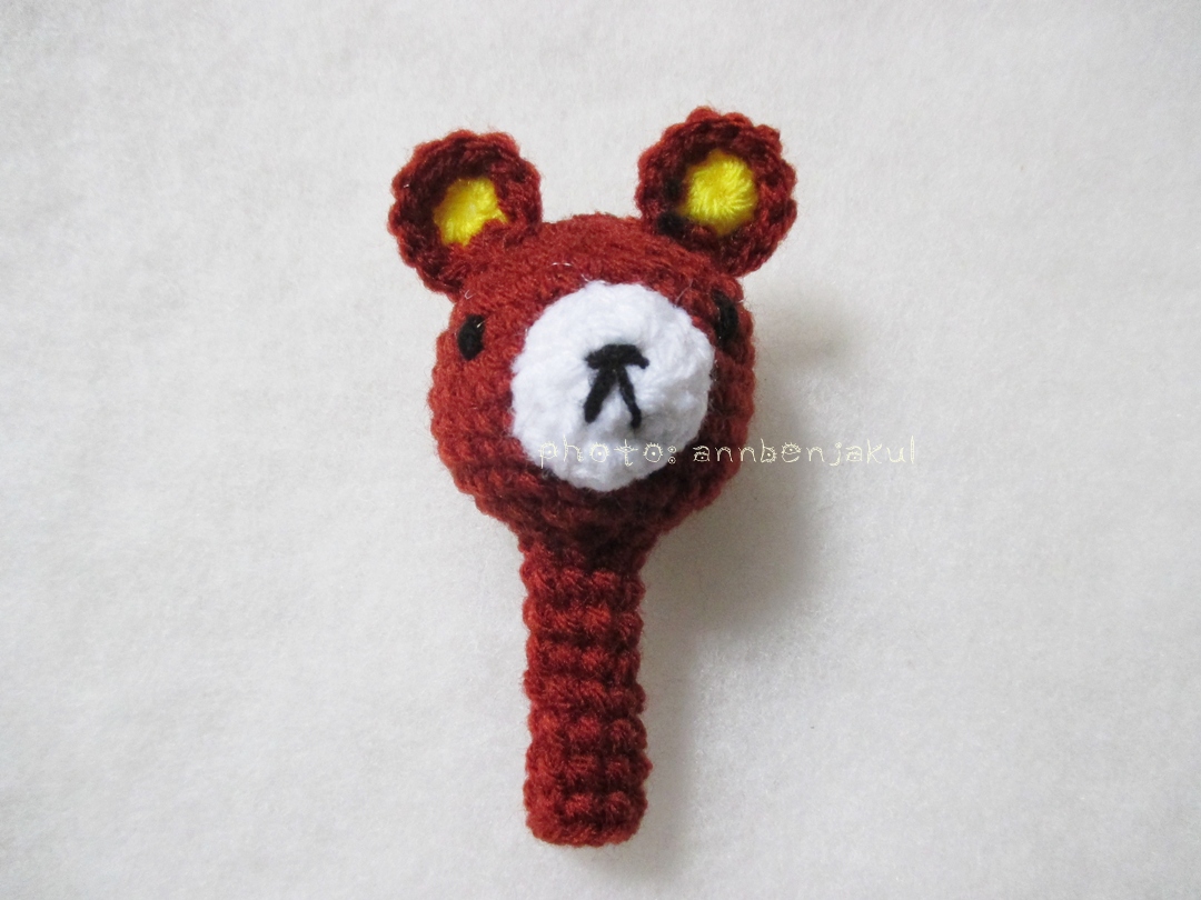 ครอบหัวดินสอหมีคุมะ