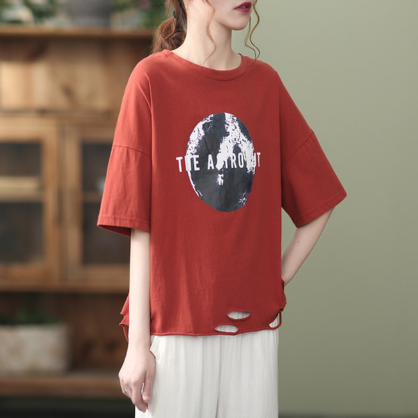 เสื้อยืดวินเทจ ฟรีไซส์อกเสื้อประมาณ 38-42