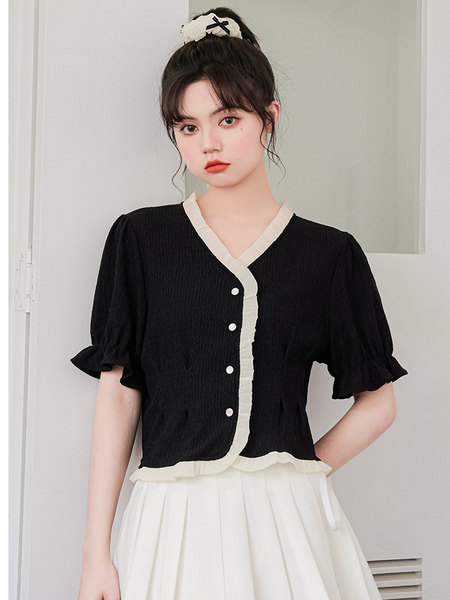 เสื้อชีฟองเกาหลี เสื้อชีฟองสวยๆ