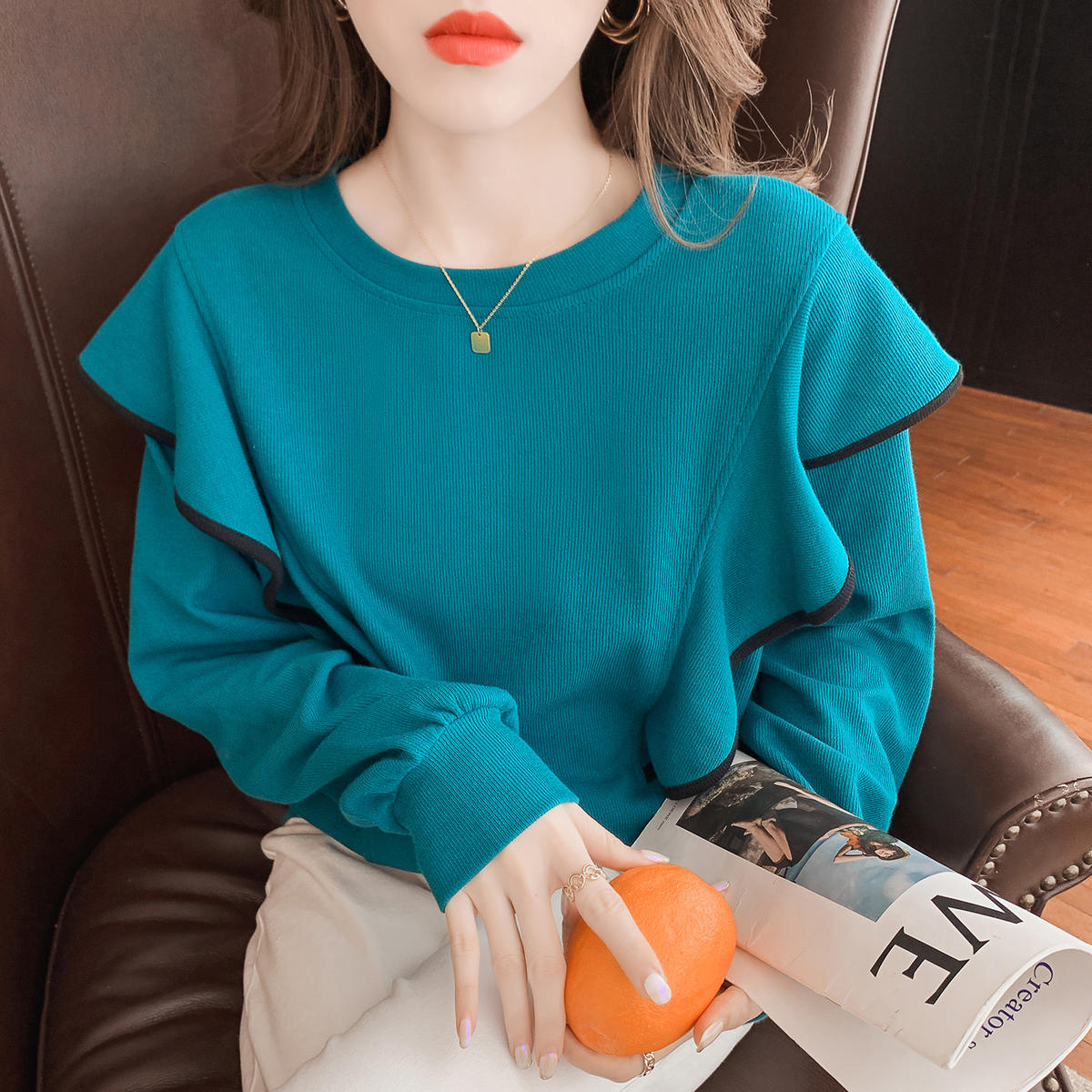 เสื้อยืดแขนยาว เสื้อแขนยาววัยรุ่น