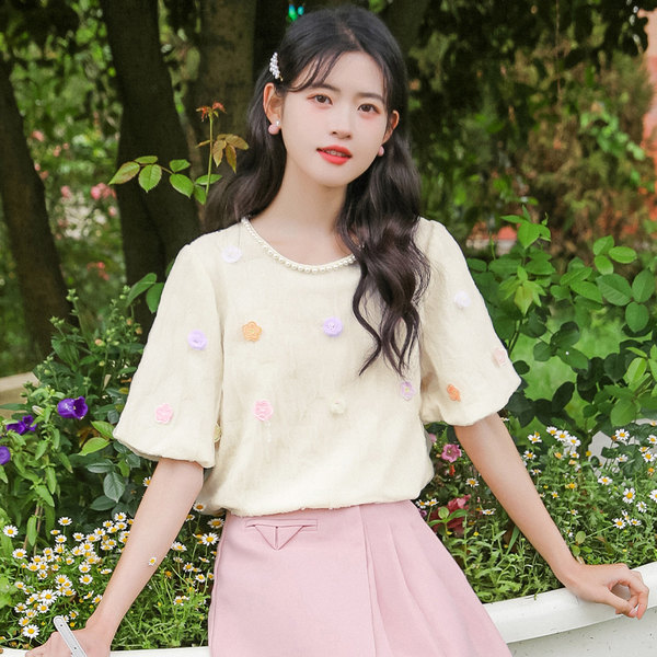 เสื้อชีฟองเกาหลี เสื้อชีฟองสวยๆ