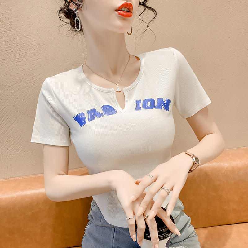 เสื้อยืดวัยรุ่นน่ารักๆ เสื้อวัยรุ่นแขนสั้น เสื้อผ้าวัยรุ่นเกาหลี แบรนด์ Wiyike