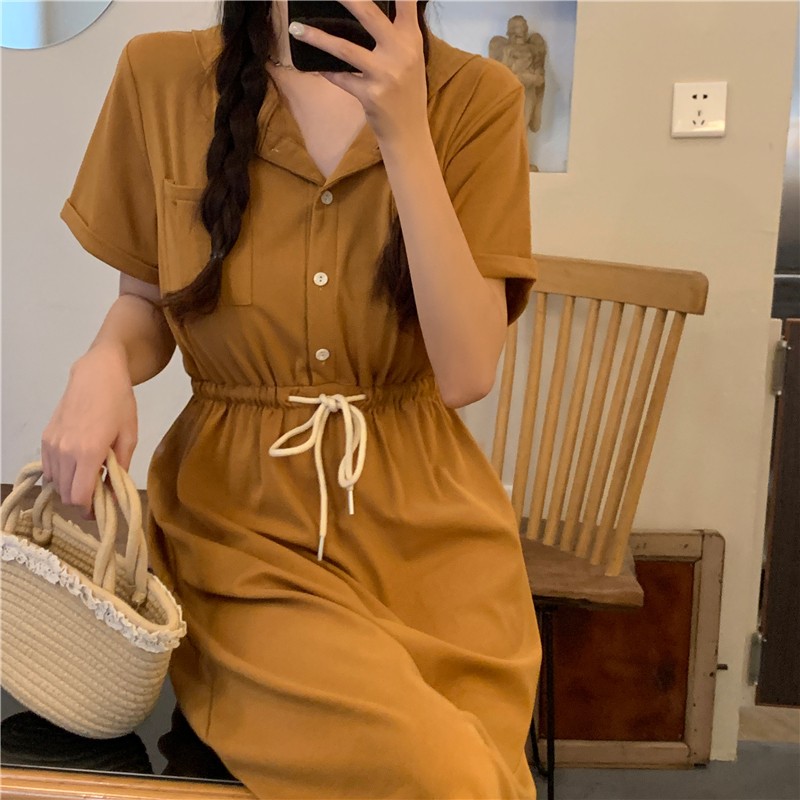 เดรสคนอ้วนวัยรุ่น ชุดเดรสคนอ้วน ชุดเดรสสาวพลัสไซส์