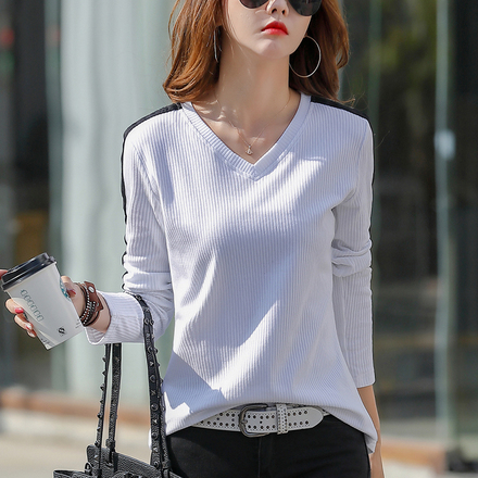 เสื้อยืดแขนยาวแฟชั่น เสื้อยืด T-shirt แขนยาว