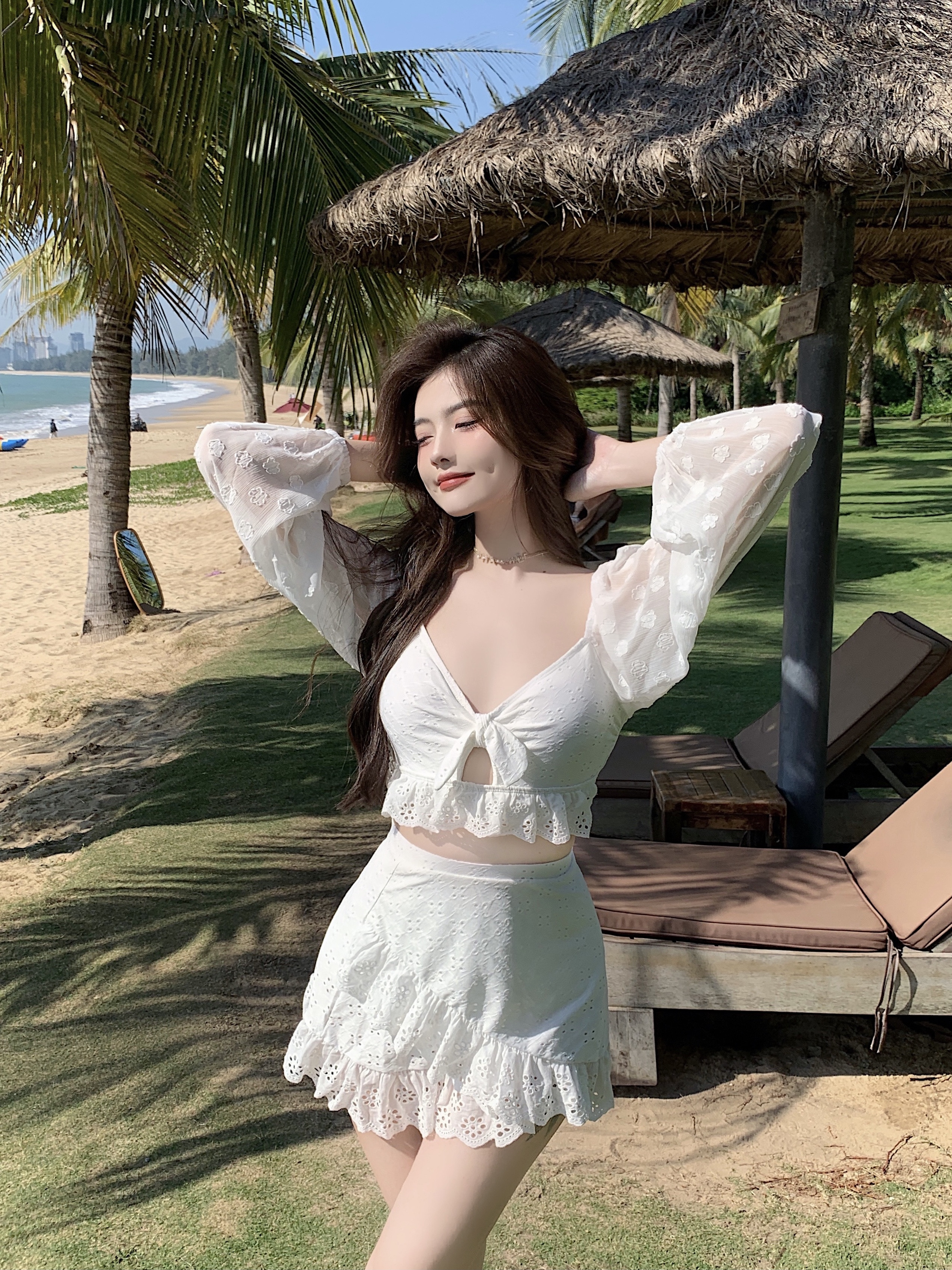 ชุดว่ายน้ำผู้หญิง ชุดว่ายน้ำน่ารัก Bikini ชุดไปทะเล