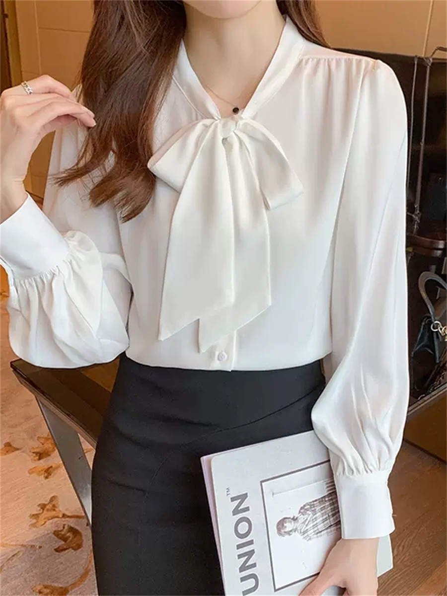 เสื้อลูกไม้ เสื้อเชิ้ตแขนยาว
